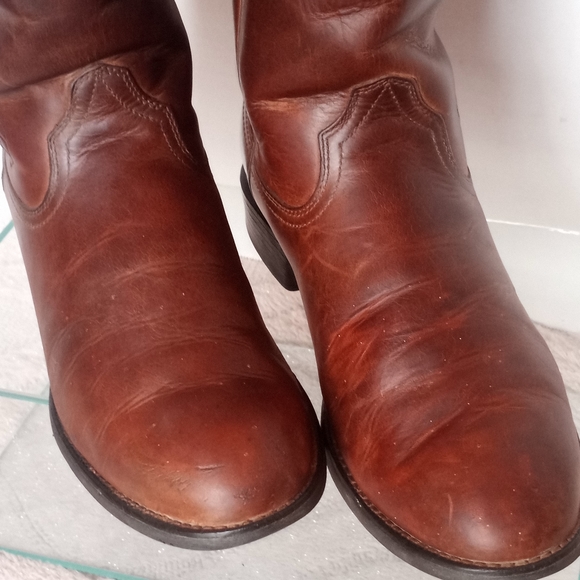 Ariat Men Brown Boots Size 9 - Picture 4 of 12